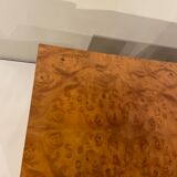 Pair of side tables in elm magnifying glass