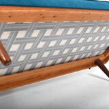 Severin Hansen Jr. Teak Daybed SH7 1957 / New Upholstered