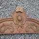 Old pediment in oak