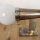 Vintage Art Deco Wall Light with Opal Glass, 1930s