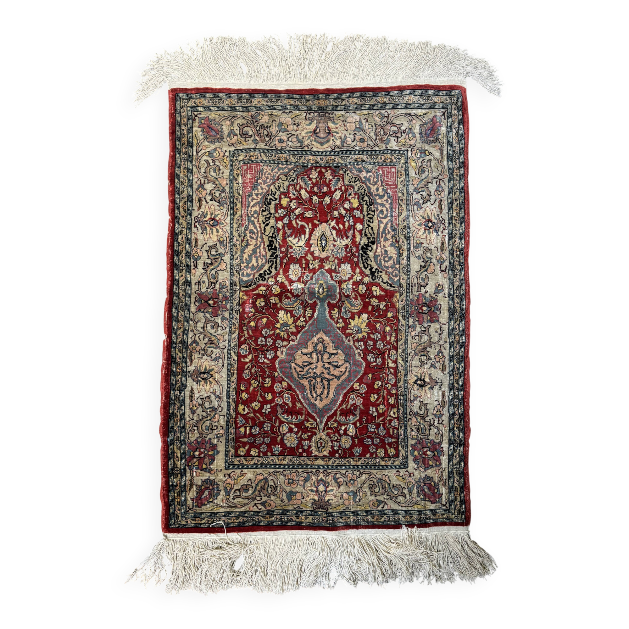 Tapis Hereke en soie
