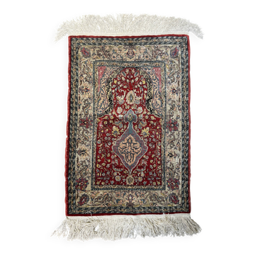 Hereke silk carpet