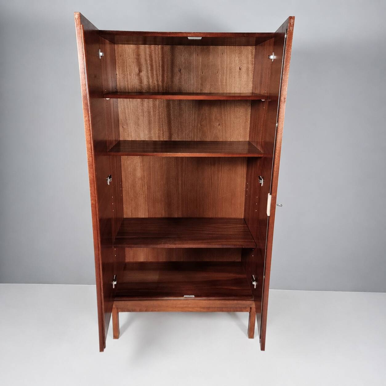 Vintage Wardrobe in Beech, 1970s