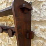 Wall coat rack