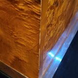 Enfilade vintage en laiton et chrome 1970