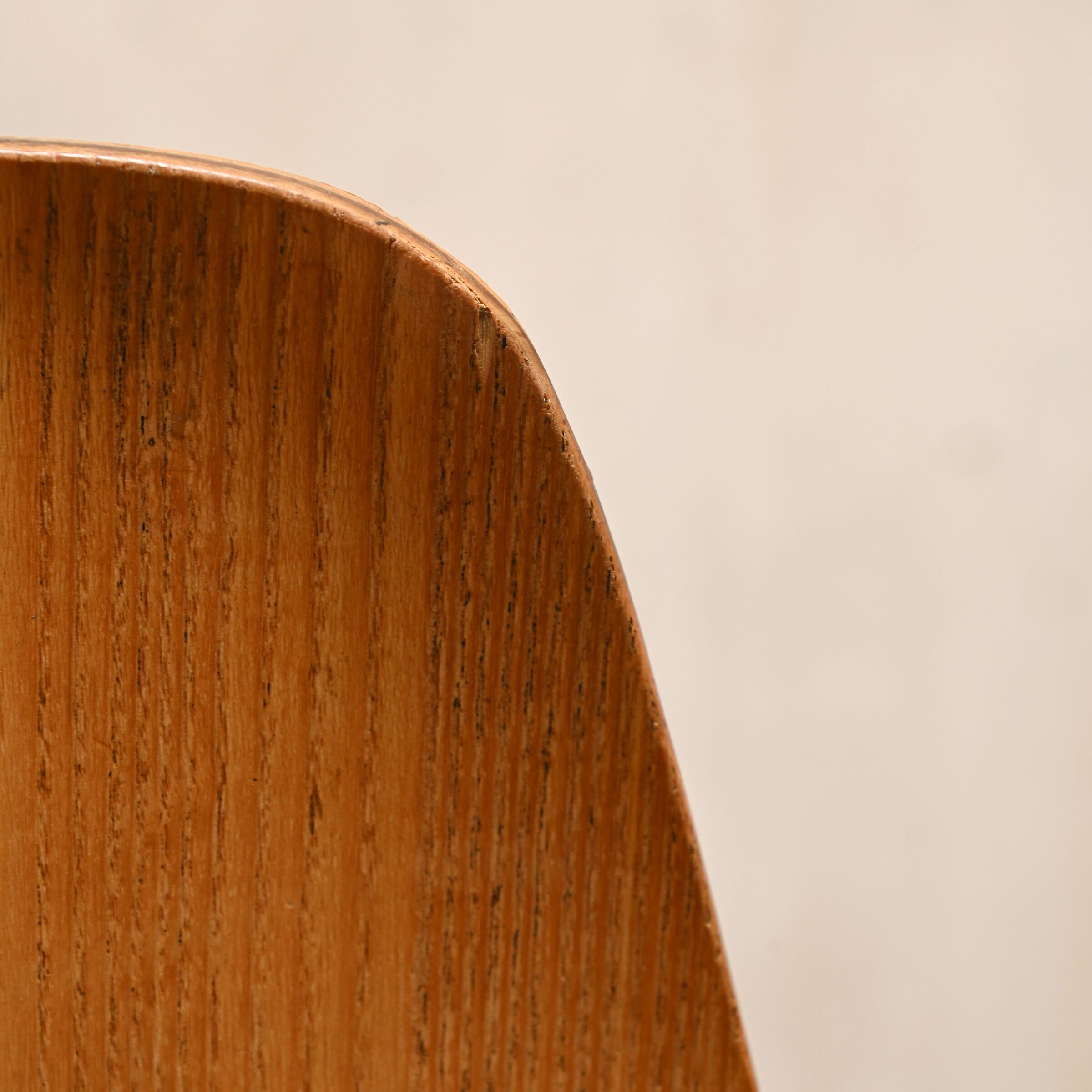 Charles and Ray Eames Early DCW Ash plywood Dining Chairs for Herman Miller