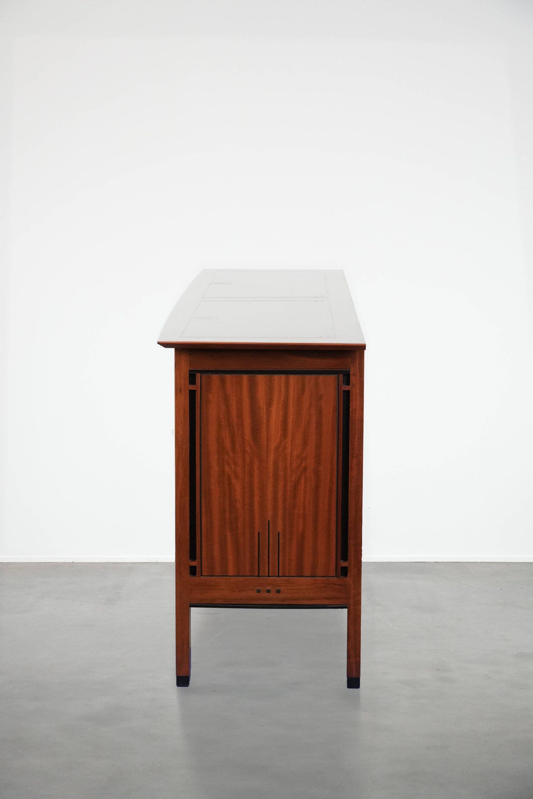 Beautiful and well-preserved Art Deco design sideboard