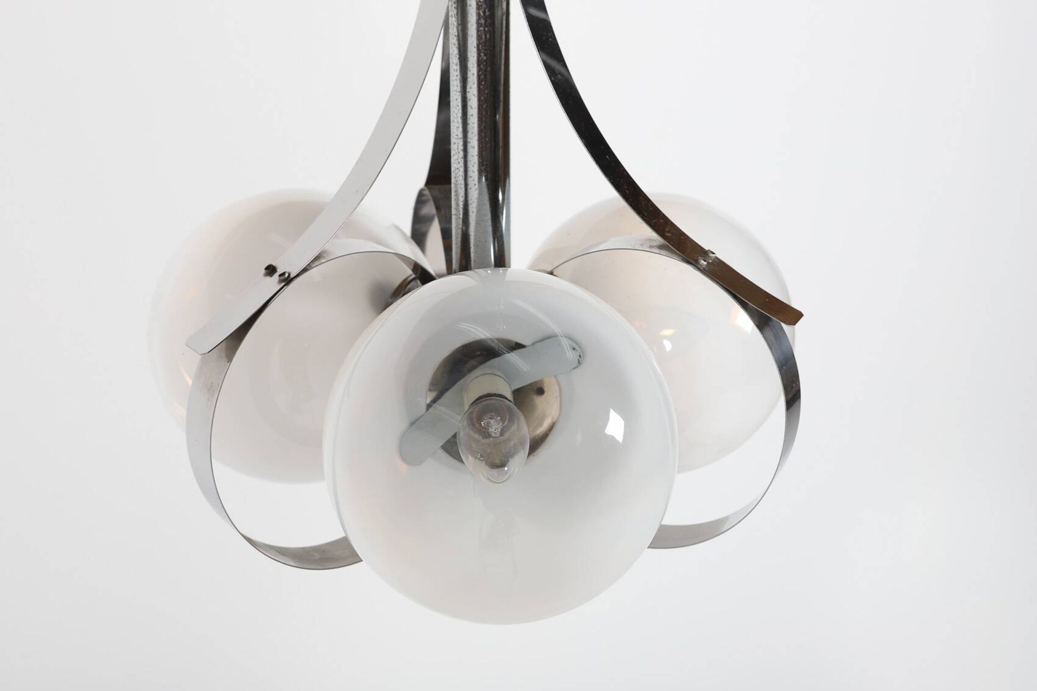 Lampe à suspension italienne moderne de Mazzega