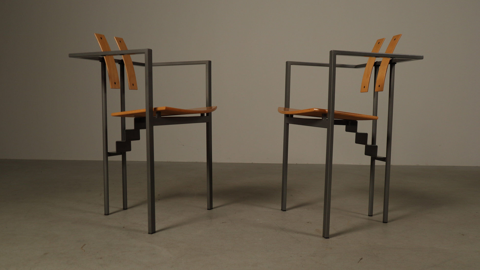 Set of six Trix chairs by Karl-Friedrich Förster for KFF, Germany, 1980s