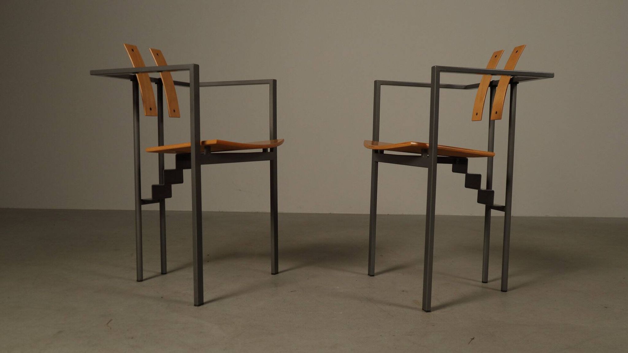 Set of six Trix chairs by Karl-Friedrich Förster for KFF, Germany, 1980s