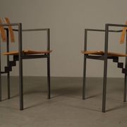 Set of six Trix chairs by Karl-Friedrich Förster for KFF, Germany, 1980s