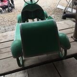 Old car has pedals