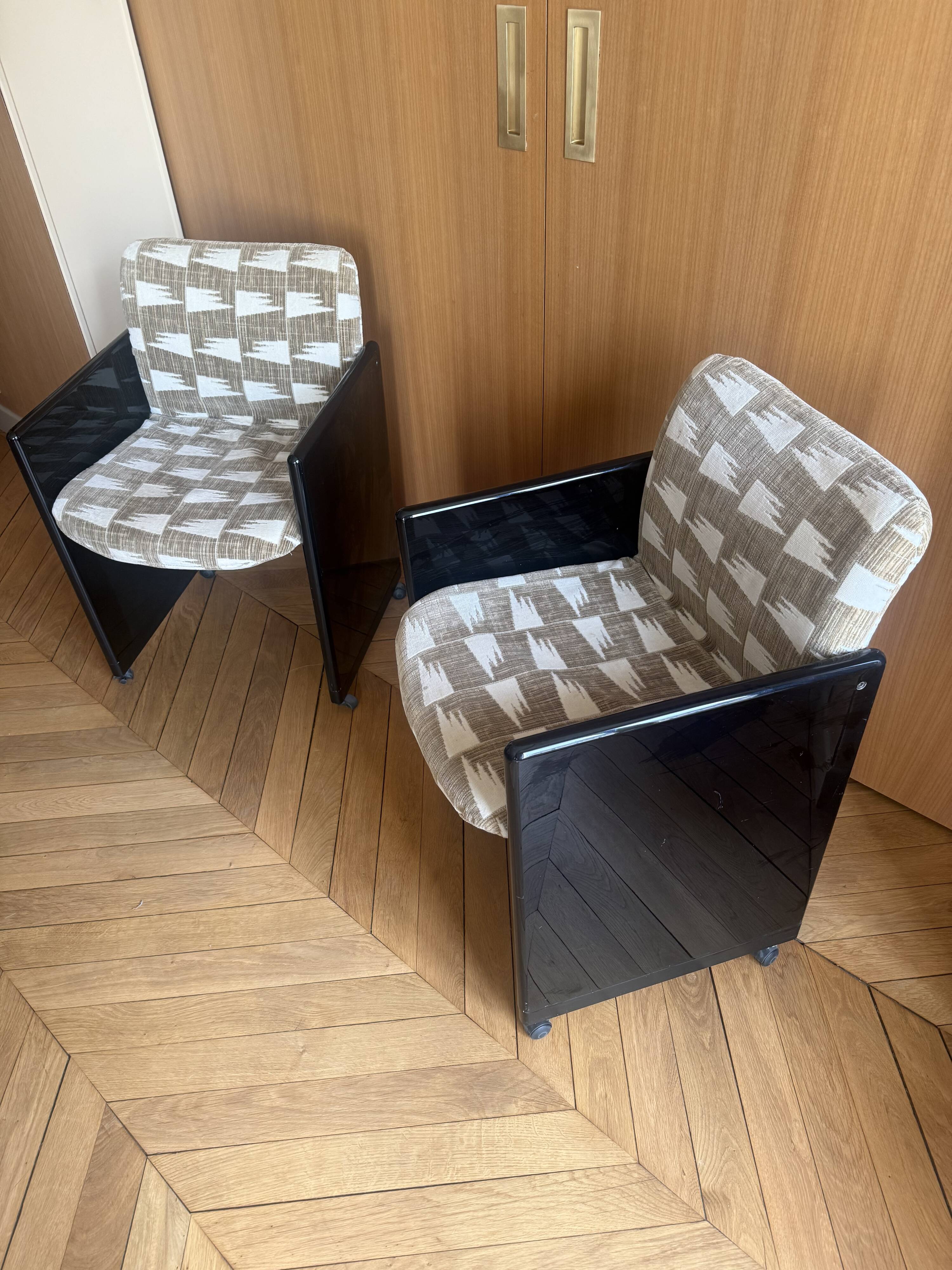 Fauteuils par Kazuhide Takahama pour Studio Simon, 1970s, Set de 10