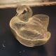 Swan butter dish