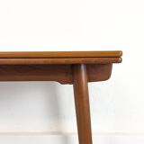 Table à manger en teck AT-312 par Hans J. Wegner pour Andreas Tuck, années 1960