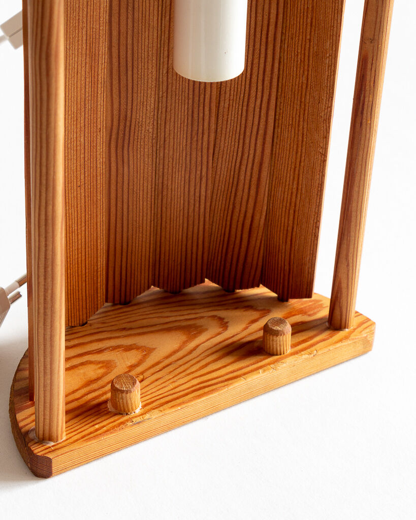 Wooden wall lamp Typ b906, Ikea, 70s/80s