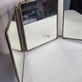 Triptych barber mirror to pose or hang 1900