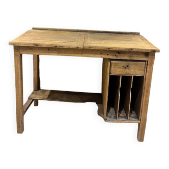 Solid wood writing desk