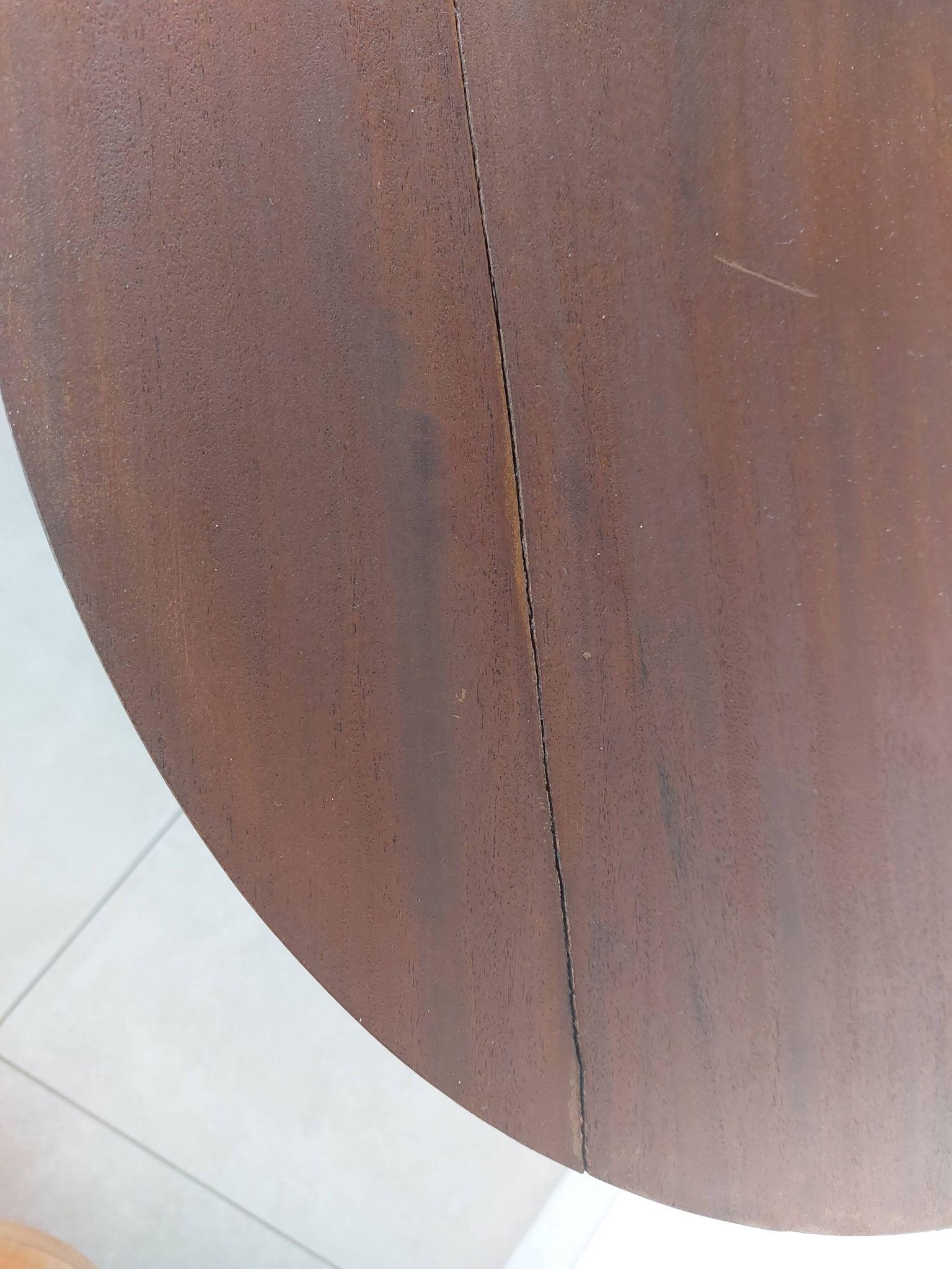 round Art Deco side table