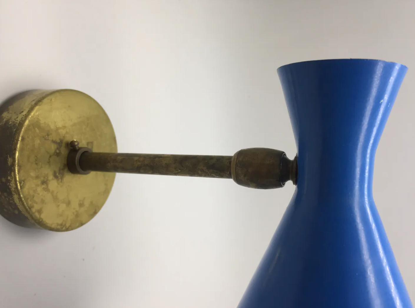 Pair sconces in the style of italian creations of the 50s