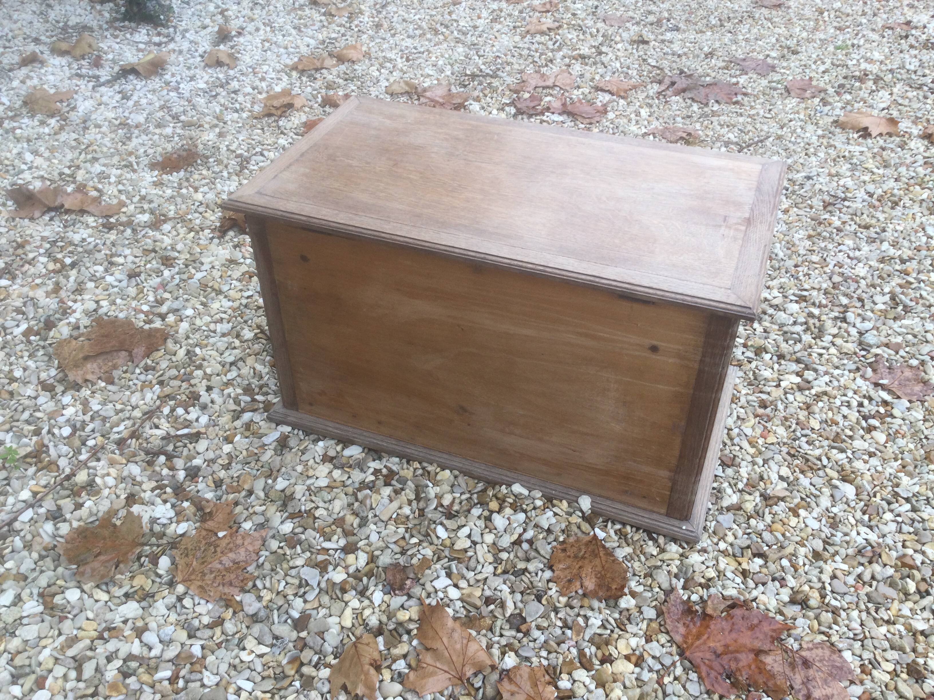 Old oak chest