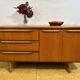 Mid-Century Retro Vintage Teak Sideboard by Sakol 1960  Danish Design Influ