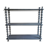 Étagère bobines en bois