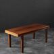 Vintage Mid-Century Scandinavian Modern Mahogany Coffee Table, 1950s