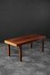 Vintage Mid-Century Scandinavian Modern Mahogany Coffee Table, 1950s