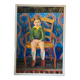 Polish school portrait of Cyan (1912-1981)