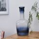 Decorative moulded glass carafe