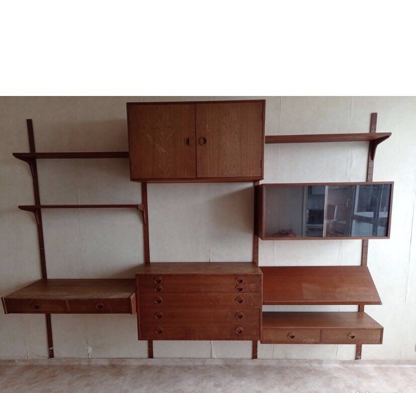 Modular Wall Shelf Hansen and Gudborg 1960