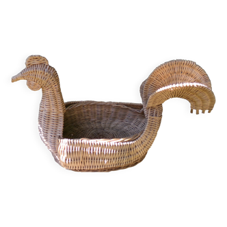 wicker rush basket