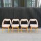 4 chairs louis paolozzi 50 years