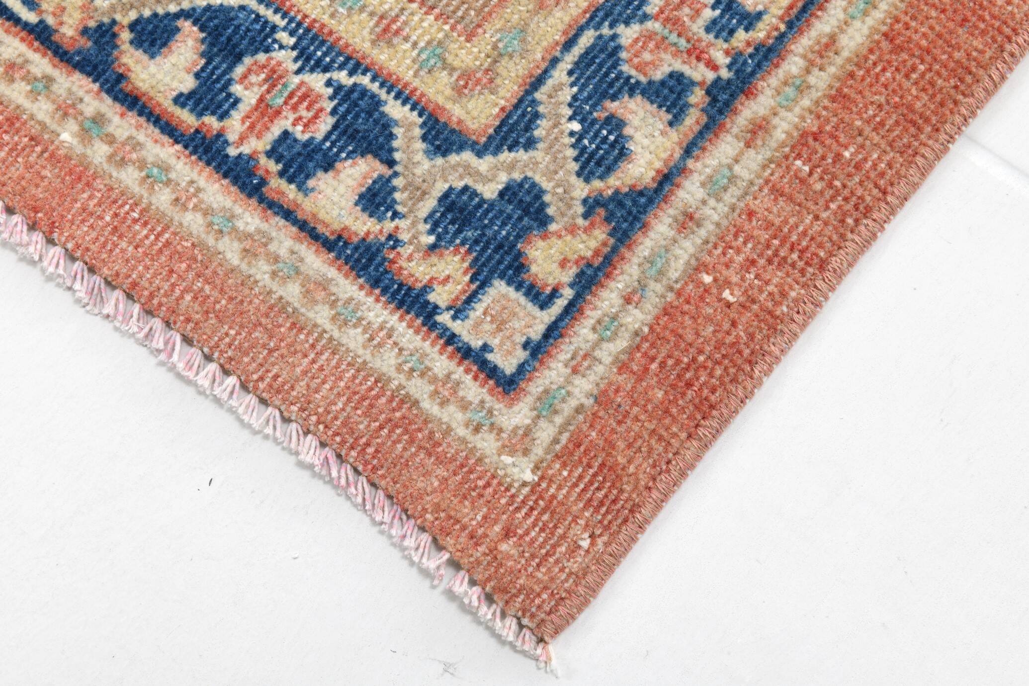 10x13 Tapis Persan Buda Ancien à Médaillon Floral Noué Main, 310x404Cm