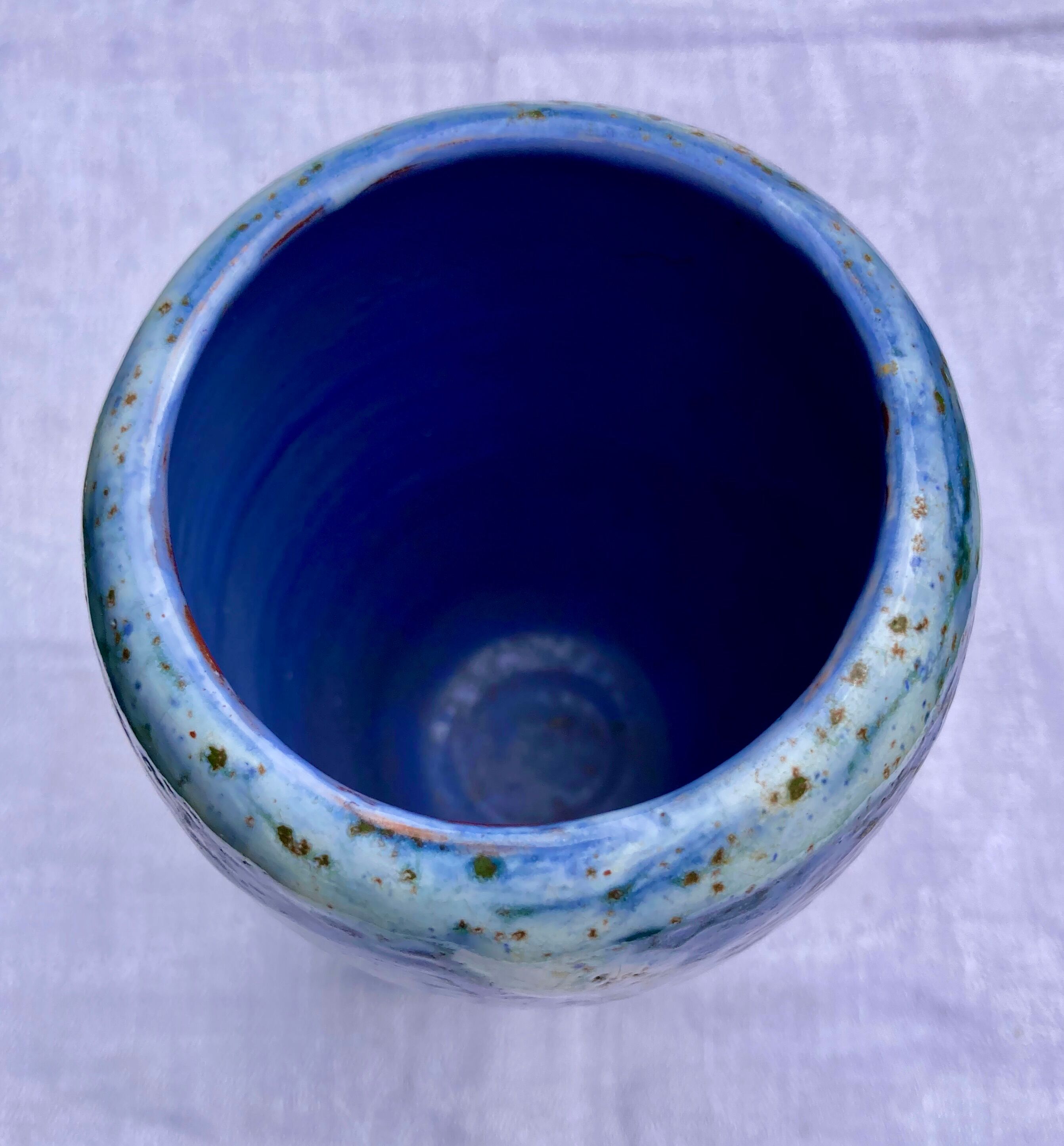 Enamelled ceramic vase to be identified - 444