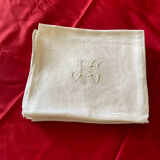 Lot de serviettes  monogrammes JG