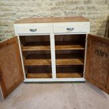 Old buffet two-door white mado
