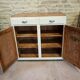 Old buffet two-door white mado
