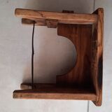 Bench in very old pine