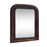 Louis Philippe mirror 42 x 55 wood and stucco