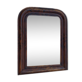 Louis Philippe mirror 42 x 55 wood and stucco