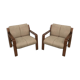 Pair of Czech vintage armchairs