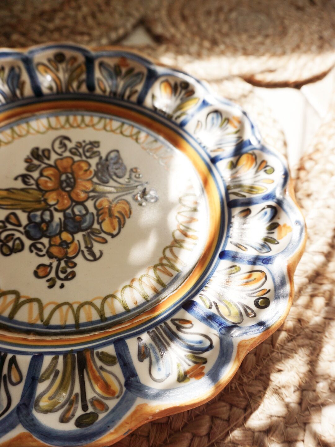 Decorative flat plate Spain