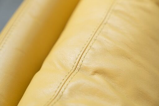 Salon en cuir par Ammainnati et Vitelli pour Brun vintage 1970