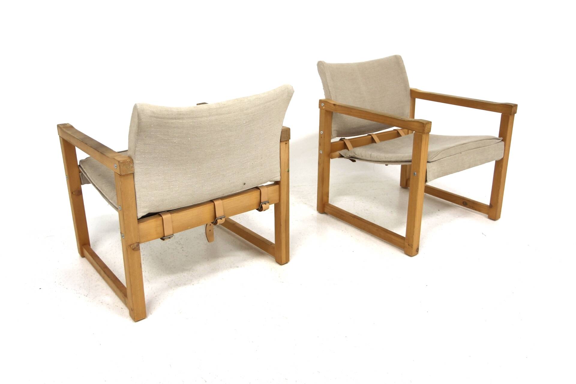 Set of 2 vintage "Diana" armchairs, Karin Mobring, Möbel-Ikea, 1970s