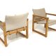 Set of 2 vintage "Diana" armchairs, Karin Mobring, Möbel-Ikea, 1970s