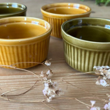 Set of 4 ramekins sarreguemines