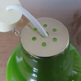 Suspension in green opaline Parscot 1970