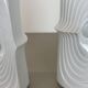 Ensemble de 2 vases d’art en porcelaine originale fabriqués par Royal Bavaria KPM Allemagne, années 1970